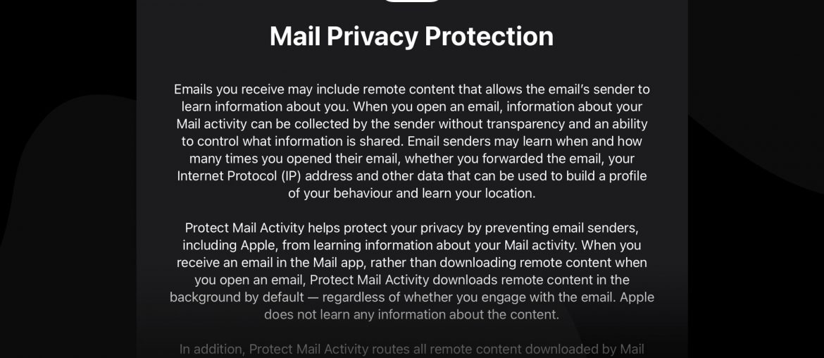 Apple Mail Privacy Protection: The impact of this feature on emailing