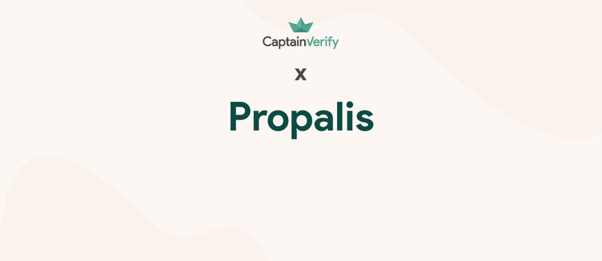 CaptainVerify and Propalis collaboration logo