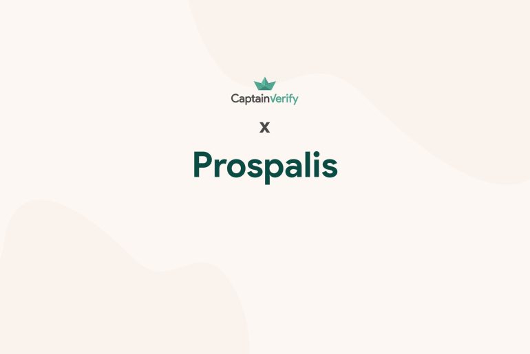 CaptainVerify partners with Prospalis logo