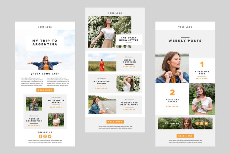 email type 21 email templates