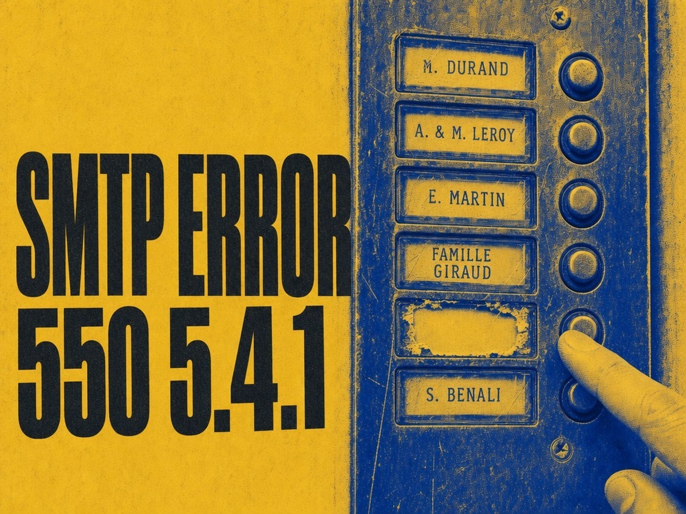 SMTP 550 5.4.1 Error: Why the Recipient Is Rejected and How to Fix It