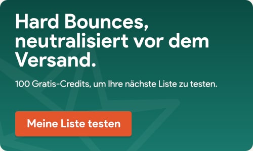 Ihre Hard-Bounce-Rate steigt mit jeder Kampagne