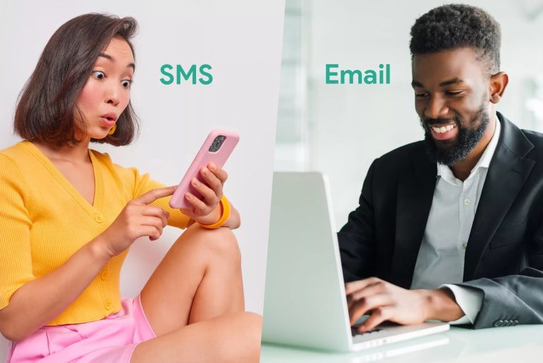 marketing sms vs marketing correo electronico