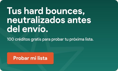 Su tasa de hard bounce aumenta en cada campaña