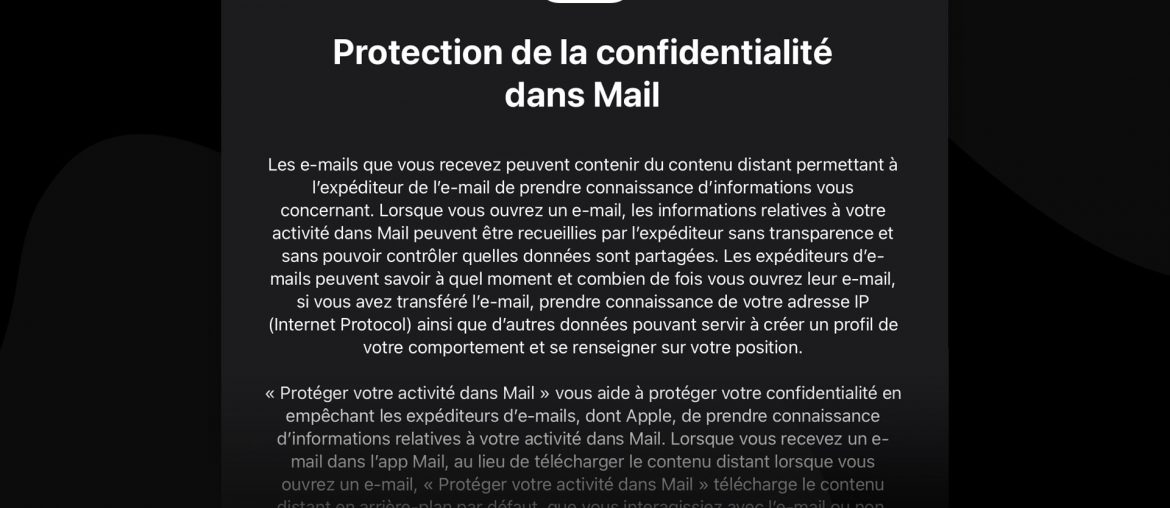 Apple Mail Privacy Protection : l’impact de cette fonctionnalité sur l’emailing