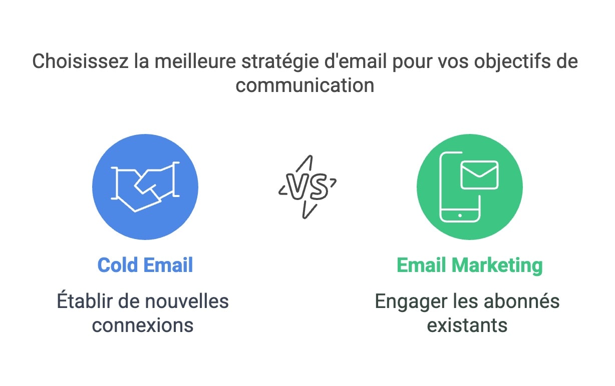 cold email vs email marketing