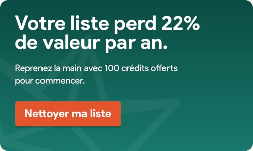 Votre liste perd de la valeur chaque année