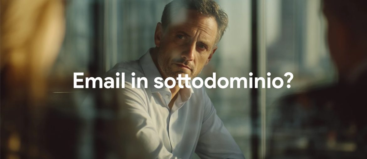 email sottodominio