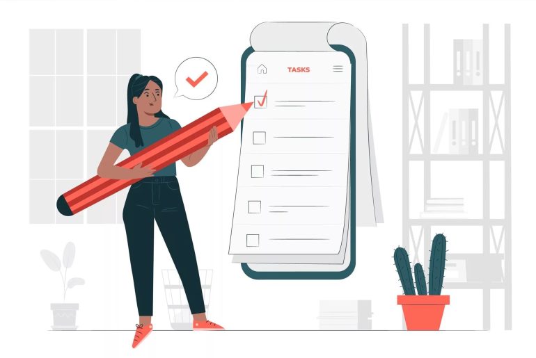 checklist definitiva prima inviare email
