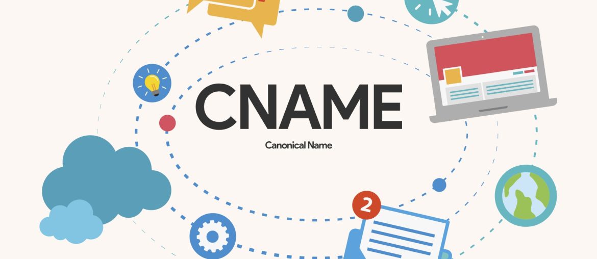 Illustrazione del concetto CNAME in informatica.