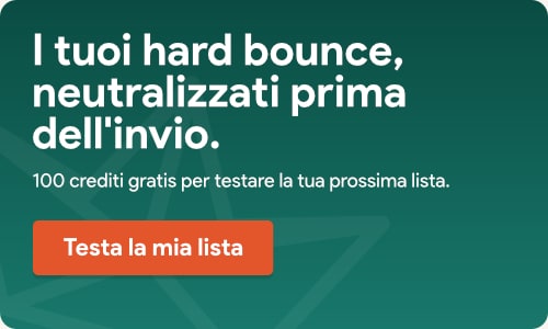 Il tuo tasso di hard bounce aumenta a ogni campagna