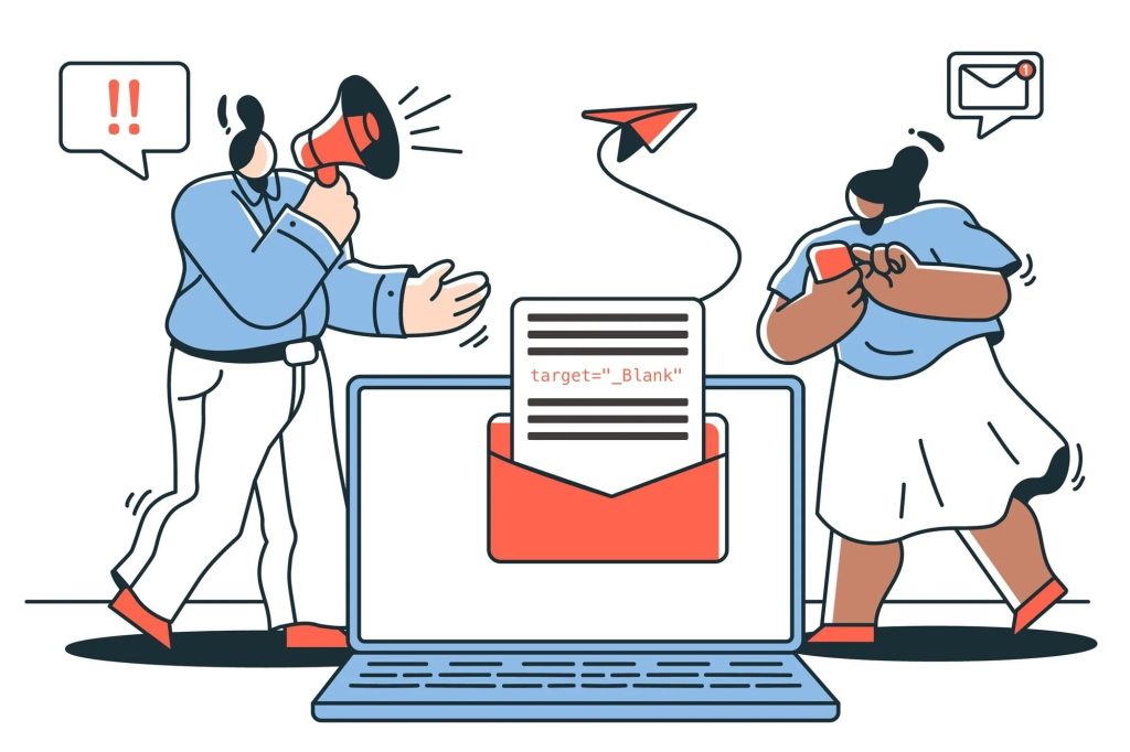 Target Blank: uma escolha sensata para os seus links de e-mail?