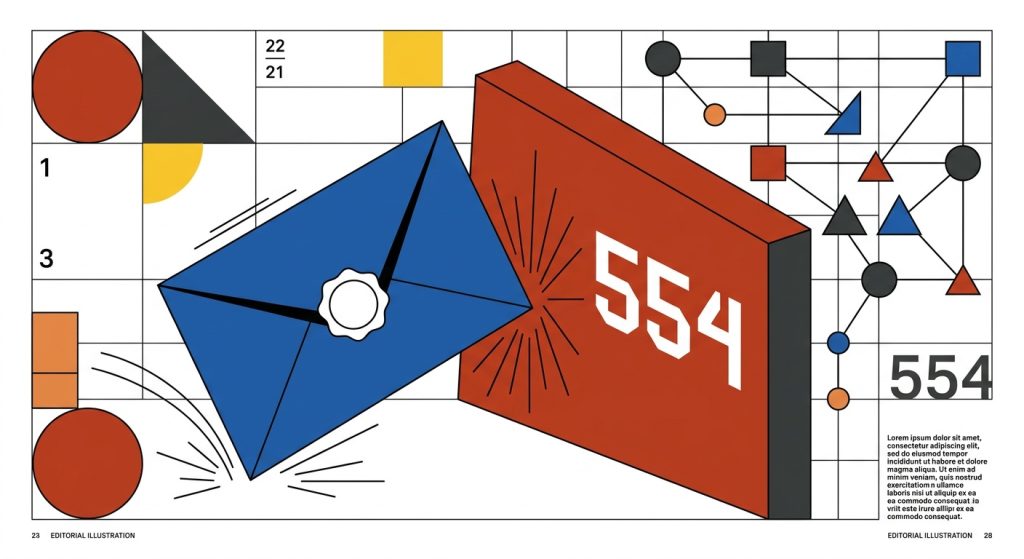 Erro SMTP 554 5.0.0 : por que seu e-mail foi rejeitado e como corrigir