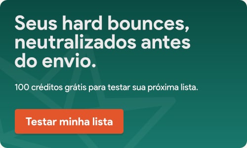 Seu índice de hard bounce aumenta a cada campanha