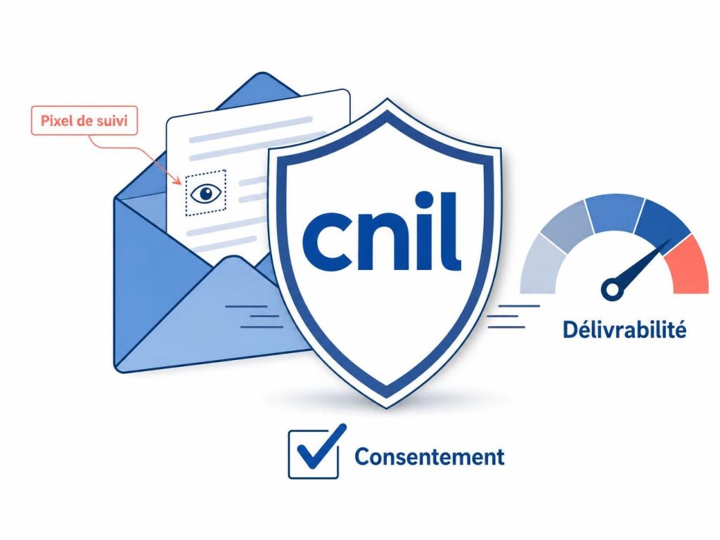 Pixels de rastreamento de abertura de email: o que a recomendação CNIL muda realmente para a entregabilidade
