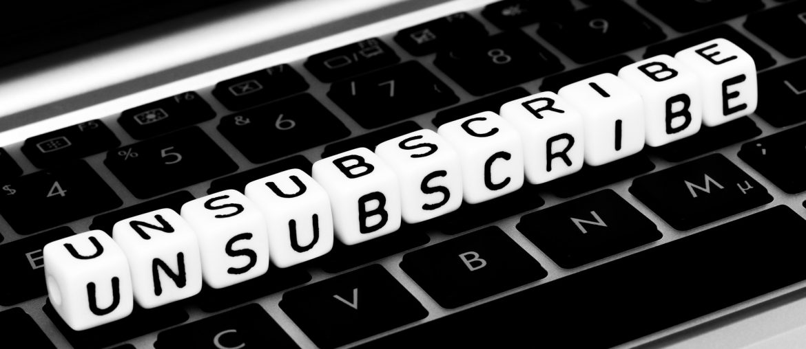 Cancelar a inscrição de listas de e-mail: razões e soluções Cancelamento de assinatura de listas de e-mail: razões e soluções