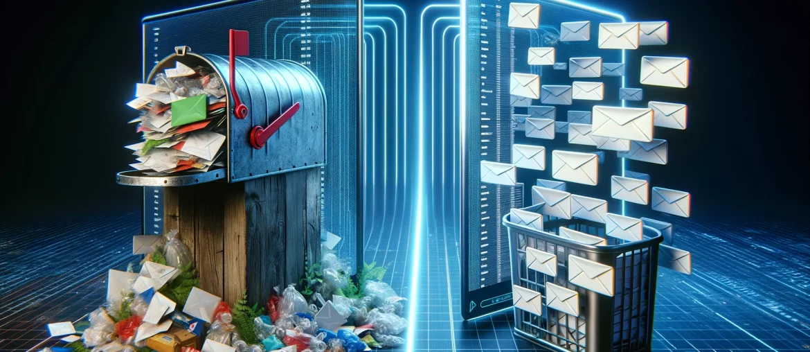 Emails descartáveis: os 8 melhores serviços Caixa de correio transbordante e e-mails digitais.