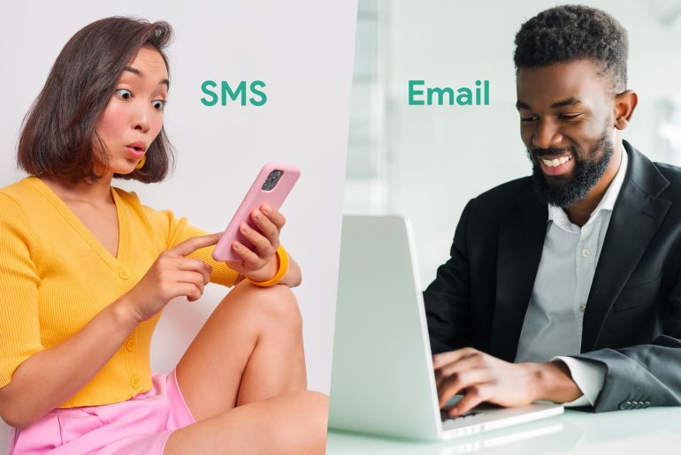 Marketing por SMS vs email marketing: qual escolher?