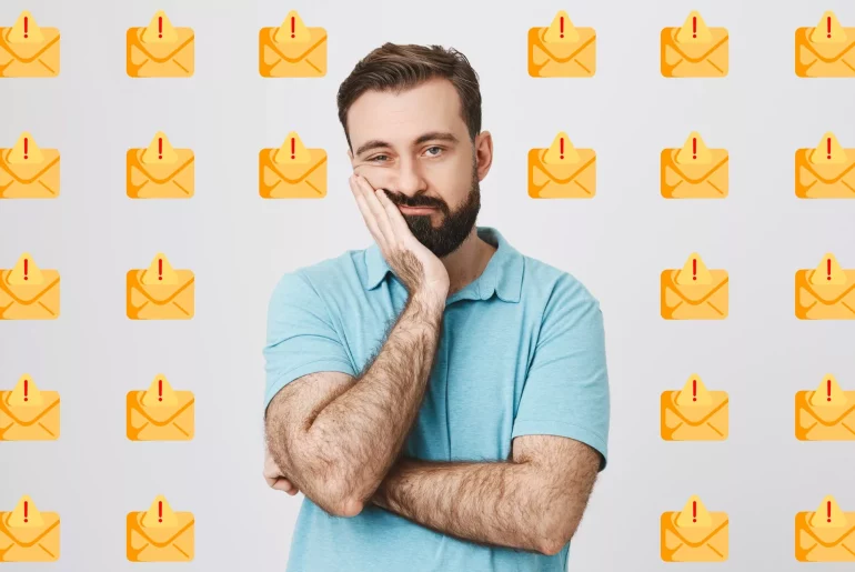 6 razões emails spam