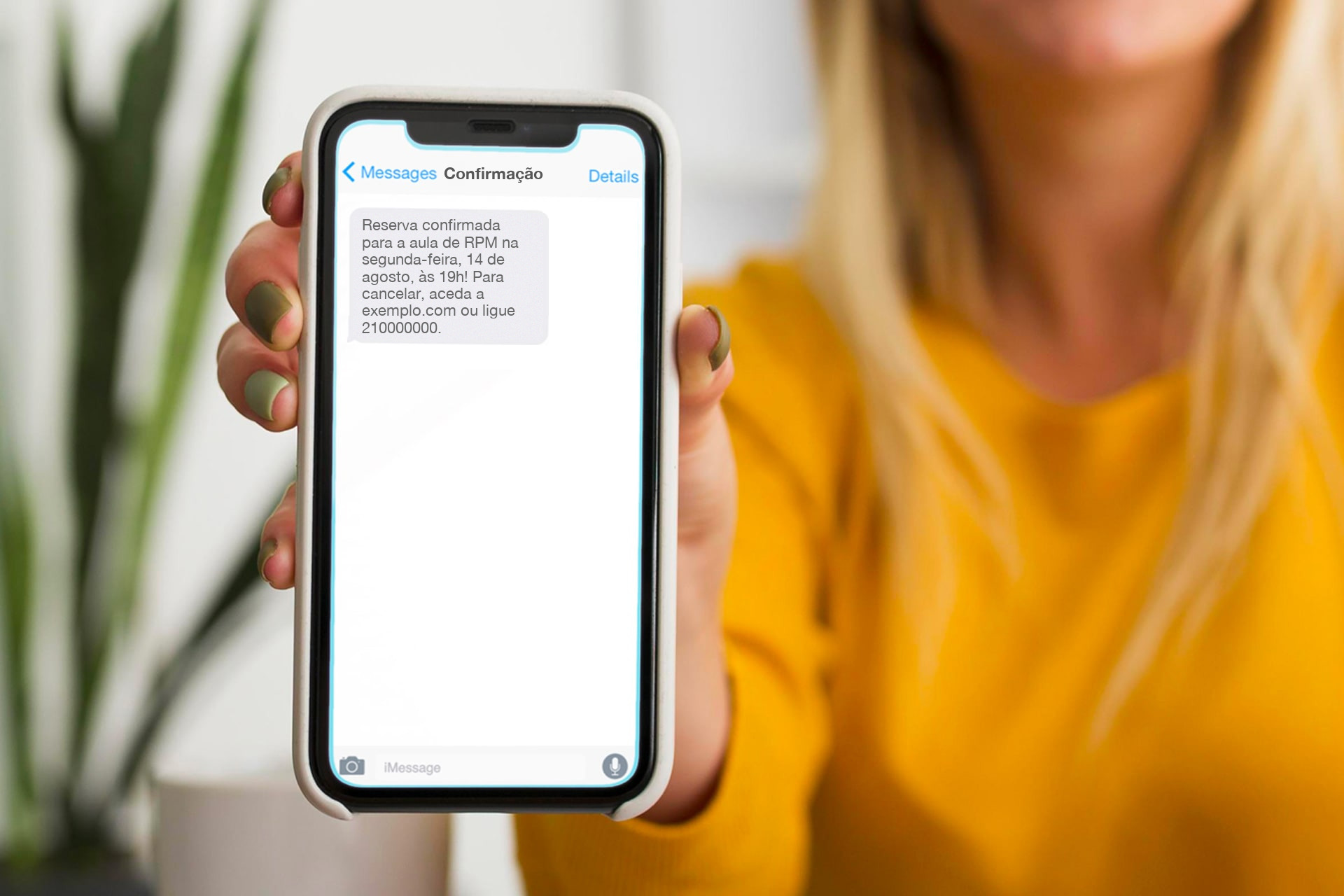 sms marketing confirmação